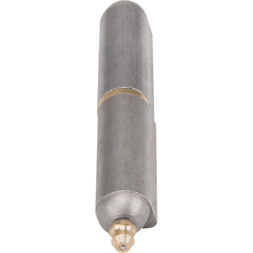 Charni&egrave;re &agrave; souder, 0,63" dia. x 3,937" lo, Acier doux a/goupille fixe en acier D. Morneault & Fils