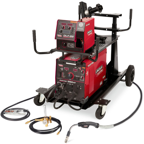 Syst&egrave;me de soudage MIG Flextec Ready-Pak 350XP/DLF-82, 380 V/460 V/575 V, 3 Ph D. Morneault & Fils