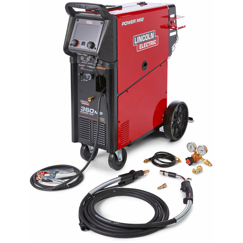 Machine &agrave; souder multiproc&eacute;d&eacute;s POWER MIG 360MP, 208 V/230 V/460 V/575 V, 1 Ph, 50/60 Hz D. Morneault & Fils