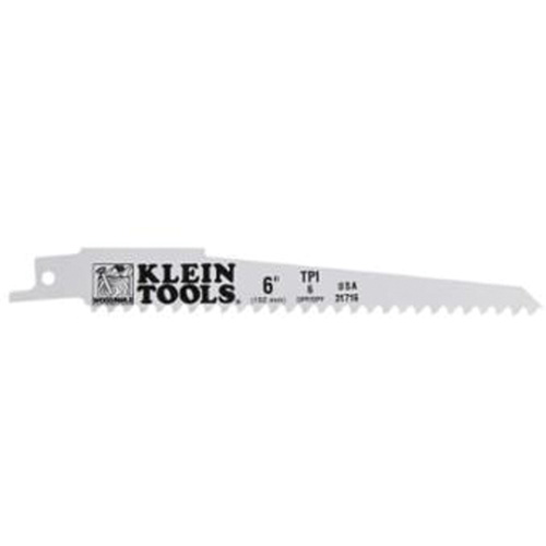 Lames de scie alternative, Bim&eacute;tal, 6 Dents par pouce, 6" lo x 3/4" la D. Morneault & Fils