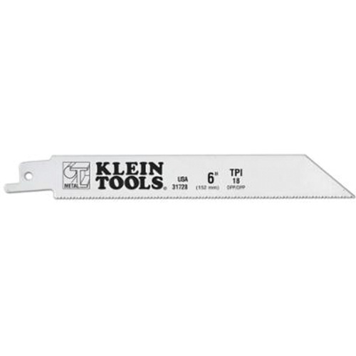 Lames de scie alternative, Bim&eacute;tal, 18 Dents par pouce, 6" lo x 3/4" la D. Morneault & Fils