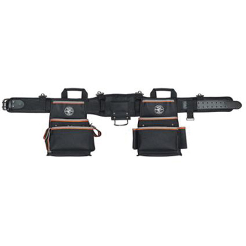 Tradesman Pro Electrician's Tool Belt, Nylon, Black D. Morneault & Fils