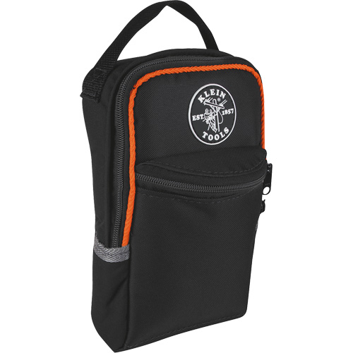 Tradesman Pro Carrying Case, Polyester, 2 Pockets, Black/Orange D. Morneault & Fils