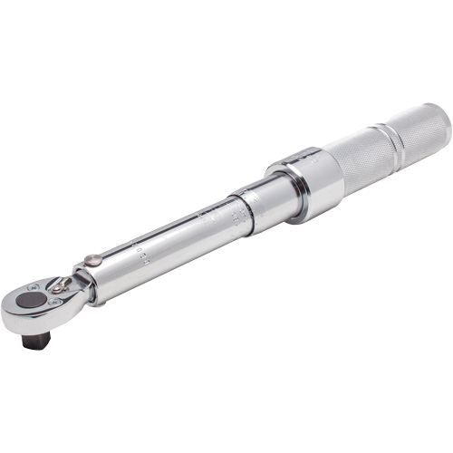 Micrometer Torque Wrench, Click, 3/8" Square Drive, 40 - 200 in lbs. D. Morneault & Fils