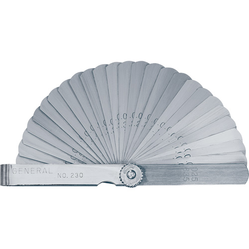 Jauge d'&eacute;paisseur &agrave; feuilles droites D. Morneault & Fils