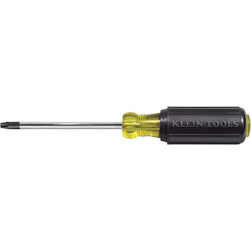Tournevis Klein a/manche caoutchout&eacute;-Tournevis Torx &agrave; tige ronde D. Morneault & Fils