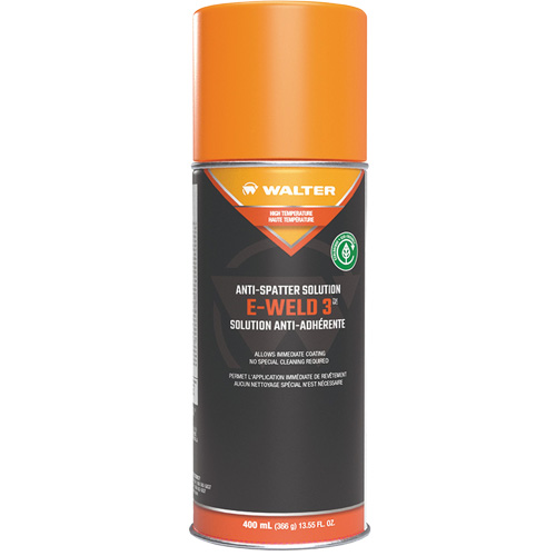 E-Weld 3 High-Temperature Anti-Spatter Solution, Aerosol D. Morneault & Fils