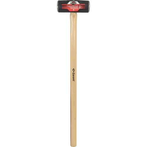 Masse &agrave; deux faces, 12 lb, 36" lo, Prise en Bois D. Morneault & Fils