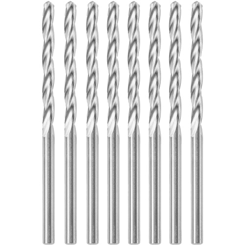 Foret spiral&eacute; &agrave; pointe standard 8 mcx d'un diam&egrave;tre de 1/8", 1/8", Cannelure 1" D. Morneault & Fils