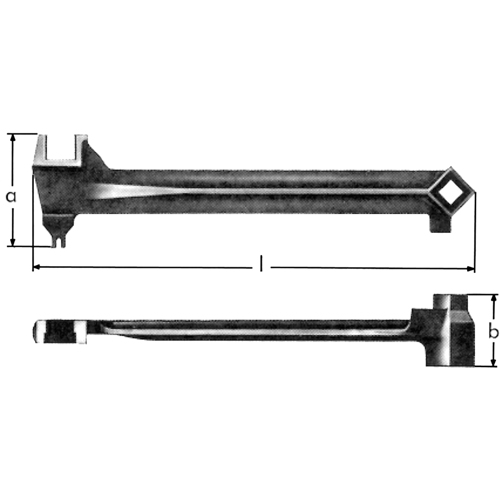 Bung Wrenches, 2-1/2", 15-1/15" Length D. Morneault & Fils