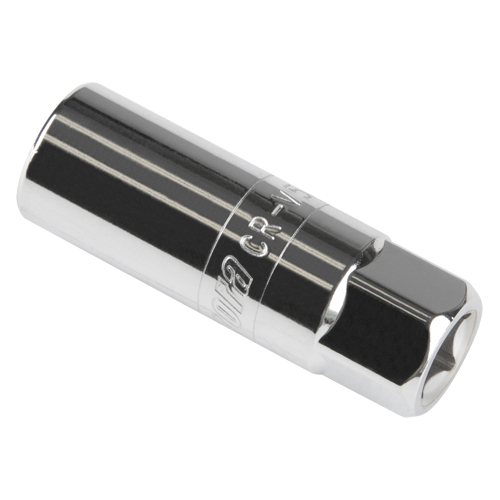 Cl&eacute; &agrave; douille pour bougie d'allumage, Prise 3/8", Douille 5/8", lo 2-9/16" D. Morneault & Fils