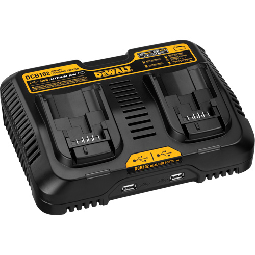 Borne de recharge Max pour chantier, 12 V/20 V, Lithium-ion D. Morneault & Fils