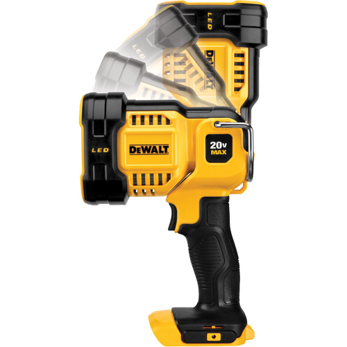 Max Cordless Jobsite Spotlight, LED, 1000 Lumens, Rechargeable Batteries D. Morneault & Fils