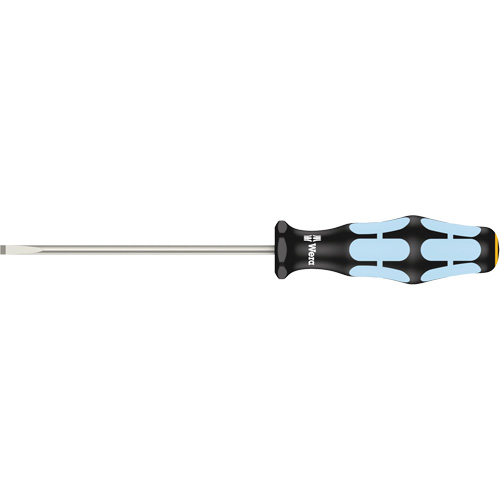 3335 Slotted Screwdriver, 3.5 mm, 7-1/8" L, Plastic Handle D. Morneault & Fils