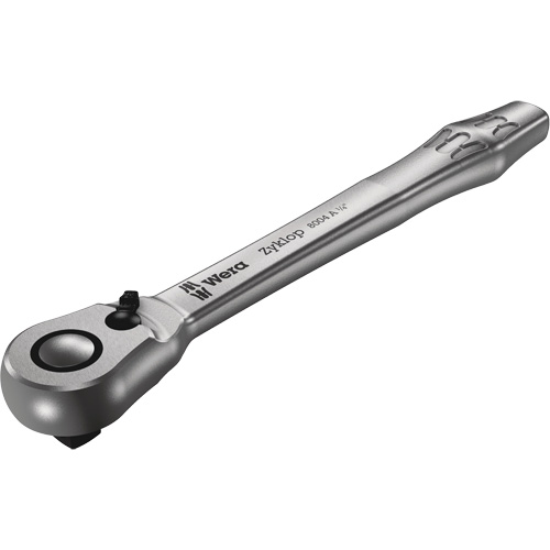 Zyklop Metal 1/4 Metal Ratchet with switch lever, 1/4" Drive, Plain Handle D. Morneault & Fils