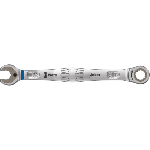Cl&eacute; combin&eacute;e Joker 5/16, 12 pans, 5/16", Fini Chrome D. Morneault & Fils