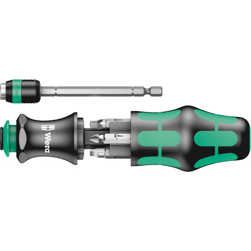 Tournevis Multi 26 Kraftform Kompakt, 7-11/16" lo, Prise Plastique D. Morneault & Fils