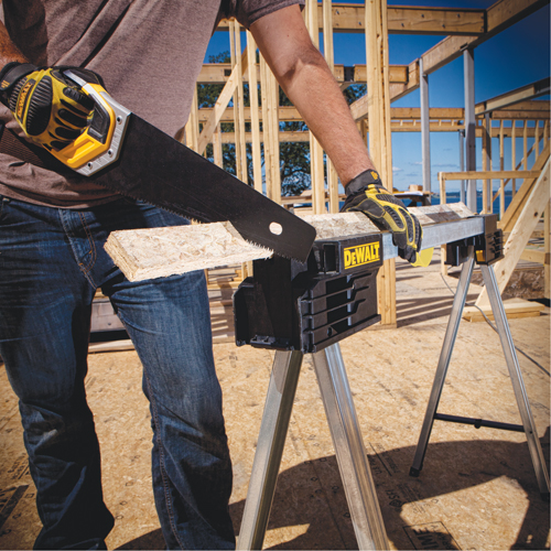 Metal Folding Sawhorse D. Morneault & Fils