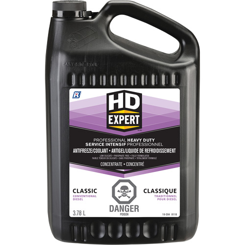 Turbo Power&reg; Heavy-Duty Diesel Antifreeze/Coolant Concentrate, 3.78 L, Gallon D. Morneault & Fils