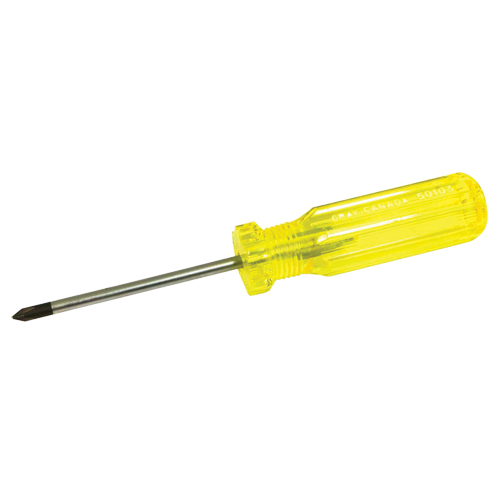 Tournevis Phillips, #1, 6-3/4" l, Prise Plastique D. Morneault & Fils
