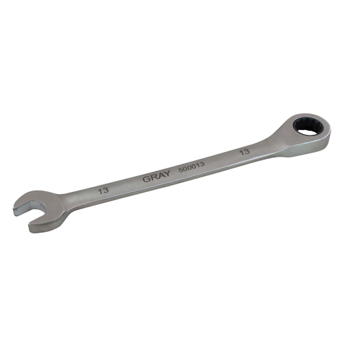 Cl&eacute; &agrave; cliquet mixte &agrave; t&ecirc;te fixe, 12 pans, 8 mm, Fini Acier inoxydable D. Morneault & Fils