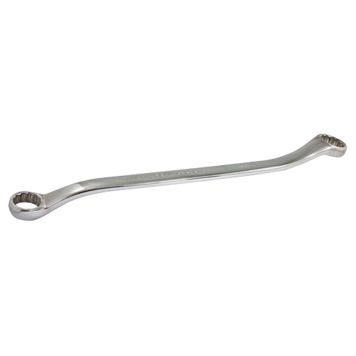 Box End Wrench, 12 Point, 20 mm x 22 mm, 15° Offset, Chrome Finish D. Morneault & Fils