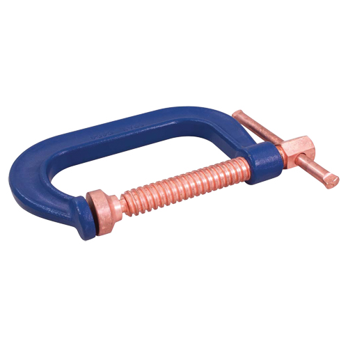 C-Clamp, 4" (102 mm) Capacity, 3" (76 mm) Throat Depth D. Morneault & Fils