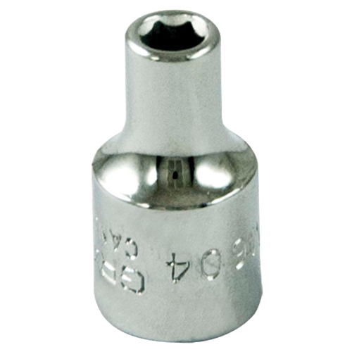 Douille, 4 mm, Prise 1/4", 6 pans D. Morneault & Fils