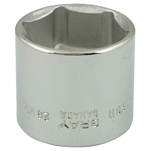 Socket, 15 mm, 3/8" Drive, 6 Points D. Morneault & Fils