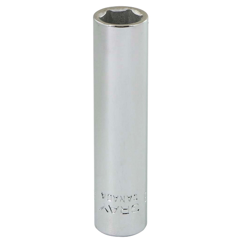 Socket, 8 mm, 1/4" Drive, 6 Points D. Morneault & Fils