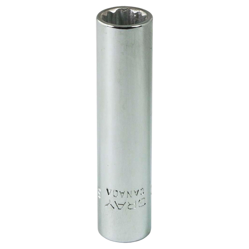 Socket, 5/16", 1/4" Drive, 12 Points D. Morneault & Fils