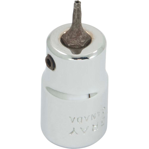 Douille &agrave; embout, Torx, T7 x 2-1/8" lo, Prise 3/8" D. Morneault & Fils