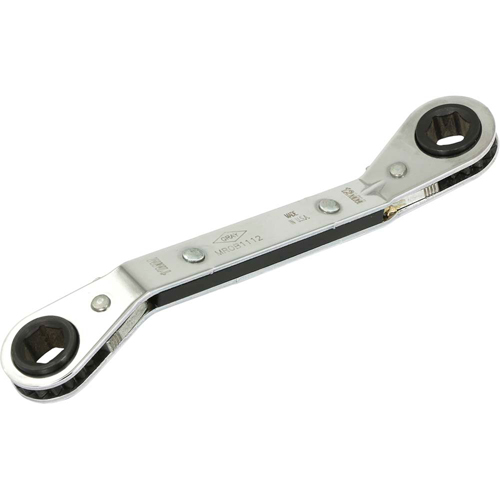 Offset Ratcheting Box Wrench  , Plain Handle D. Morneault & Fils