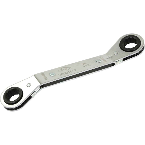 Offset Ratcheting Box Wrench   D. Morneault & Fils