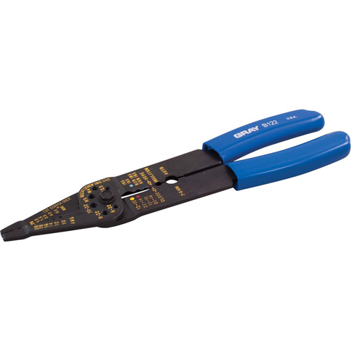 D&eacute;nudeur, sertisseur et coupe-boulon longue port&eacute;e, 9-1/2" l D. Morneault & Fils