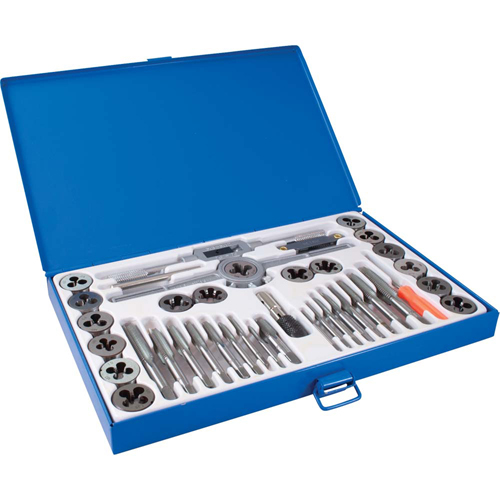 Metric Tap & Die Set, 40 pcs. D. Morneault & Fils