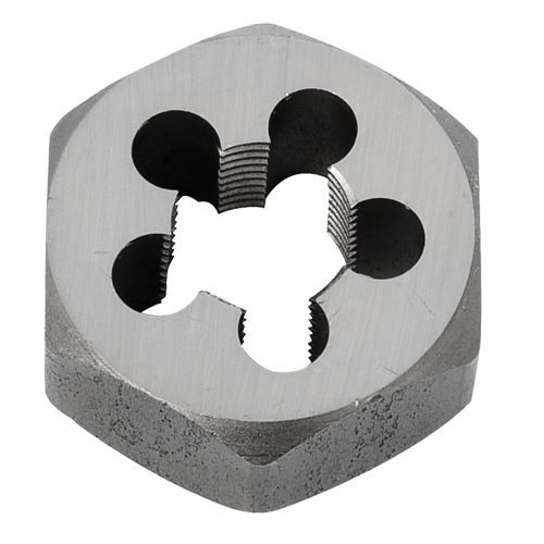 &eacute;crou &agrave; refileter hexagonale, dia. 1"/1-5/8", Filet de 1/2"-14, Acier au carbone/Acier au chrome D. Morneault & Fils