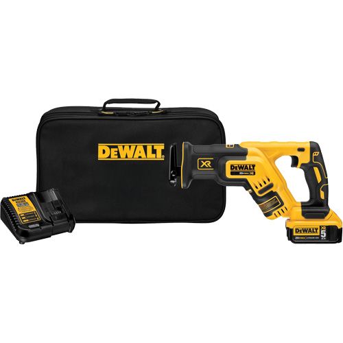 Ensemble de scie alternative compacte sans balais Max XR, 20 V, Lithium-ion Bloc-pile, 0-2900 coups/min D. Morneault & Fils