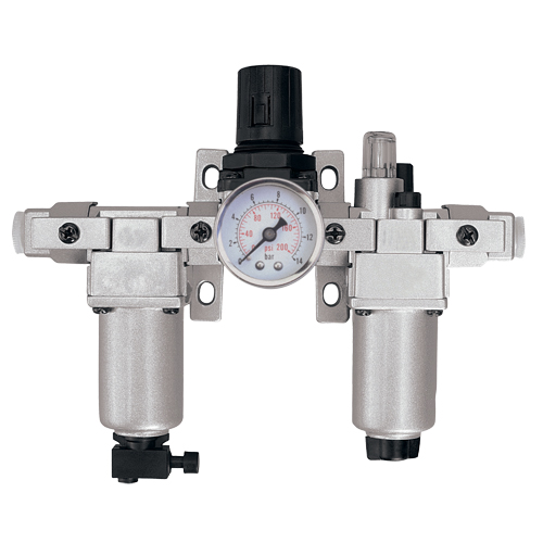 Modular Filter, Regulator & Lubricator (Gauge Included), 3/4" NPT D. Morneault & Fils