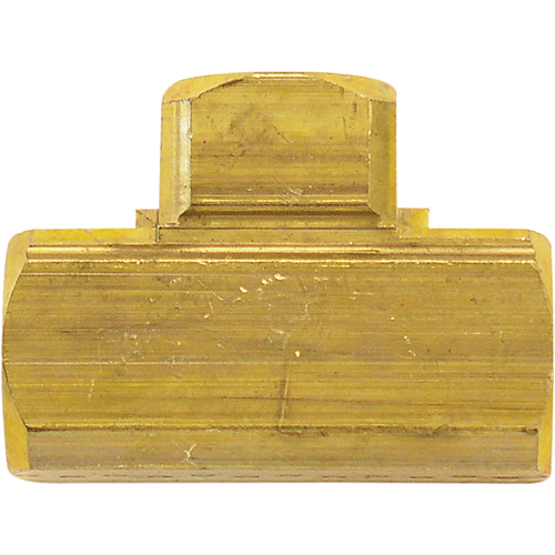 Female Pipe Tees, Brass, 1/4" D. Morneault & Fils