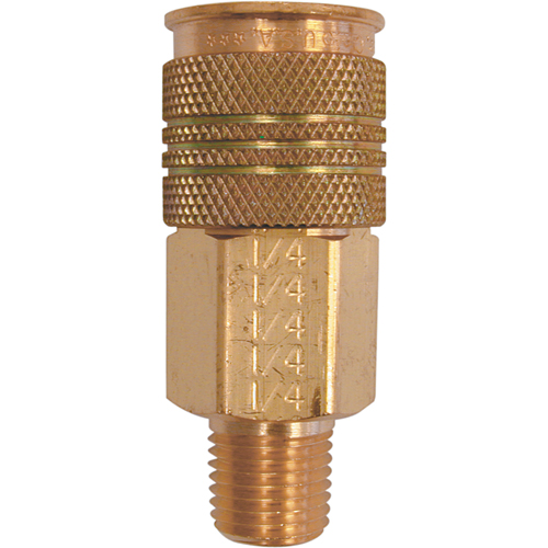 Raccord rapide Uniquik, Laiton D. Morneault & Fils