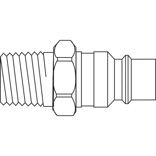 Abouts interchangeables Ultraflo, 1/4" D. Morneault & Fils