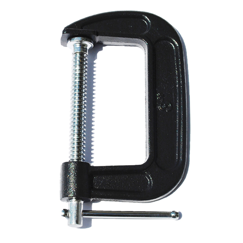 C-Clamp, 2" (51 mm) Capacity, 1-3/4" (44 mm) Throat Depth D. Morneault & Fils