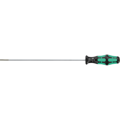 Slotted Screwdriver, 1/8" Tip, 8" L, Cushion Grip Handle D. Morneault & Fils