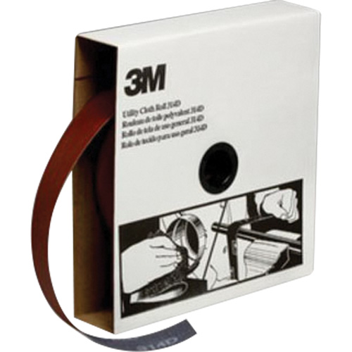 Utility Roll, Aluminum Oxide, 1-1/2" W x 150' L, P400 Grit D. Morneault & Fils