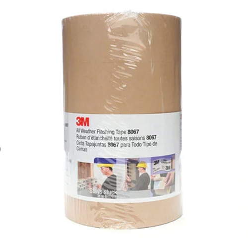 All Weather Flashing Tape 8067, 228.6 mm (9") x 22.86 m (75'), Brown D. Morneault & Fils