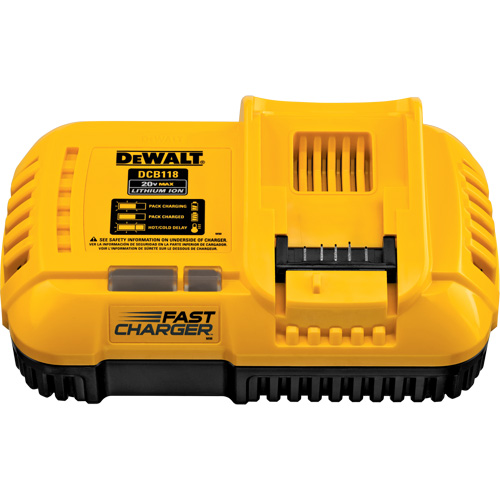 Chargeur rapide refroidi par ventilateur, 20 V, Lithium-ion D. Morneault & Fils