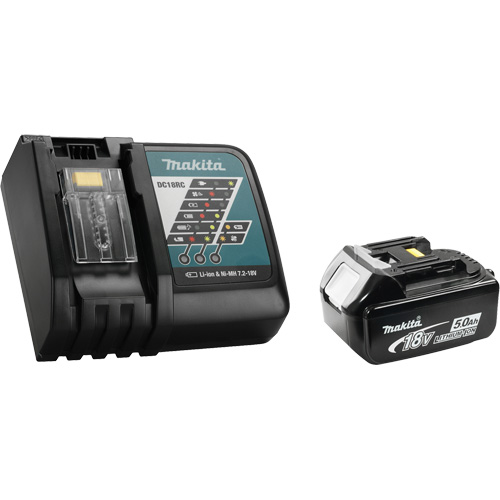 Ensemble batterie et chargeur rapide, 18 V, Lithium-ion D. Morneault & Fils