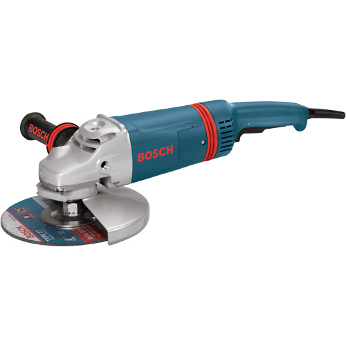 Large Angle Grinder with Rat Tail Handle, 9", 120 V, 15 A, 6000 RPM D. Morneault & Fils