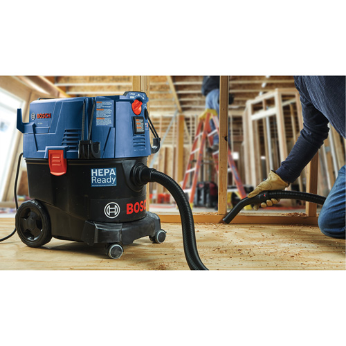 Dust Extractor, Abatement, 9 US Gal. (34.1 Litres) Capacity, Hepa Filtration D. Morneault & Fils